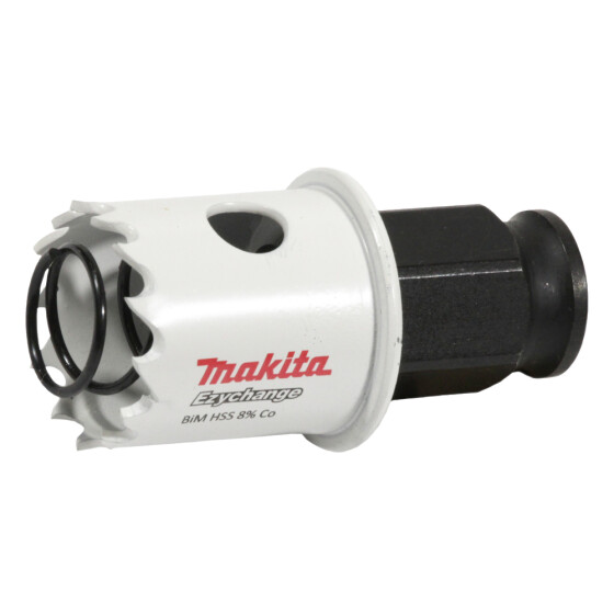 Makita Lochsäge 25mm EZYCHANGE BiM HSS Für dünne Bleche Ø 25 mm mit Gegendruckfeder 1 Stück E-20317