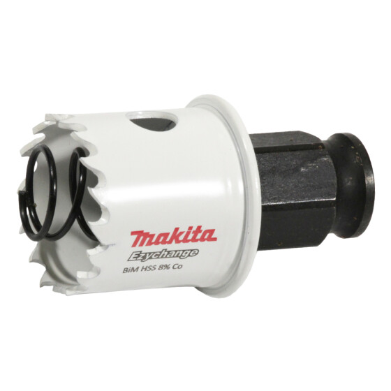 Makita Lochsäge 29mm EZYCHANGE BiM HSS Für dünne Bleche Ø 29 mm mit Gegendruckfeder 1 Stück E-20323