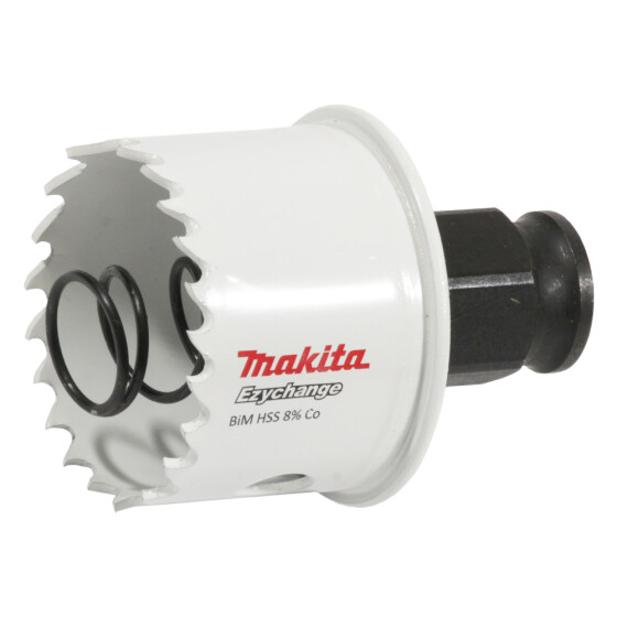 Makita Lochsäge 38mm EZYCHANGE BiM HSS Für dünne Bleche Ø 38 mm mit Gegendruckfeder 1 Stück E-20367