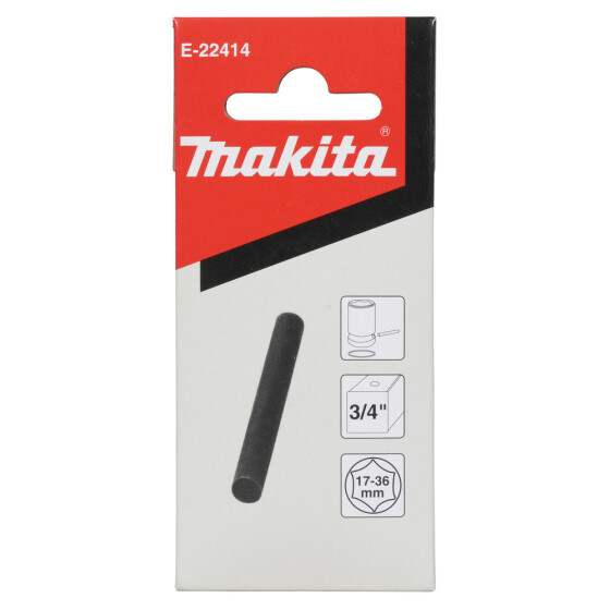 Makita Sicherungsstift 3/4" Schlagnuss 1 Stück für 3/4" SW17-SW36 E-22414