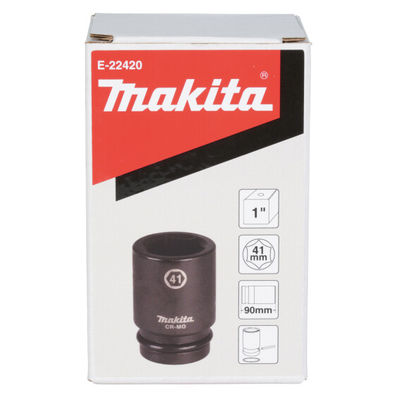 Makita Schlagnuss 1" SW41 1" SW41 90 mm inkl. O-Ring und Stift CR-MO E-22420