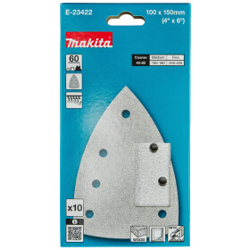 Makita Schleifpapier A60 100x150mm Klett 100x150 mm...