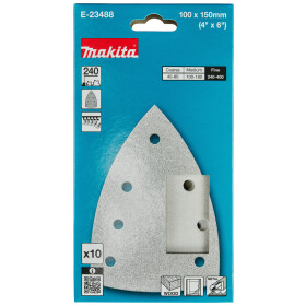 Makita Schleifpapier A240 100x150mm Klett 100x150 mm...