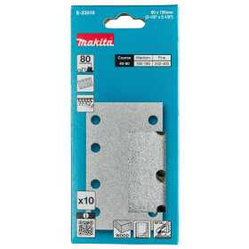 Makita Schleifpapier A80 80x130mm Klett 80x130 mm...