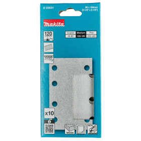 Makita Schleifpapier A120 80x130mm Klett 80x130 mm...