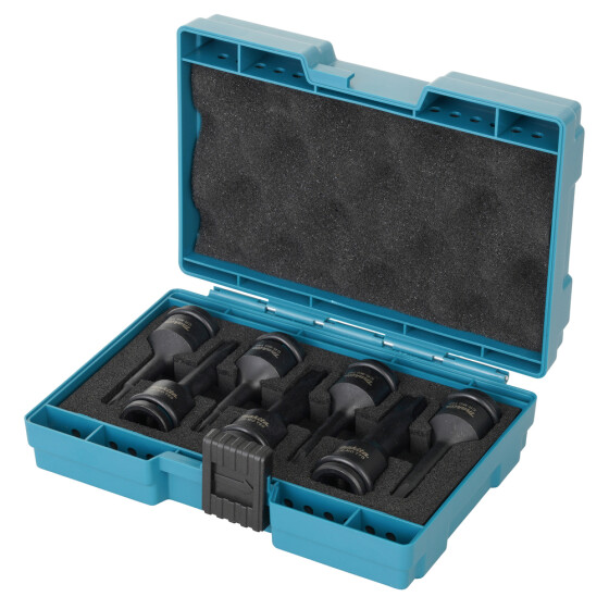 Makita T-Schlagnuss-Set 7-tlg. IMPACT BLACK 7-teilig 1/2" Vierkant Impact Black E-23628