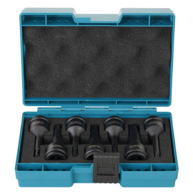 Makita T-Schlagnuss-Set 7-tlg. IMPACT BLACK 7-teilig...