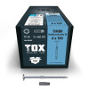 TOX Holzbauschraube blau verzinkt TX30 TIMBR 6,0 x 140 TK (100 Stk.)