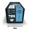 TOX Holzbauschraube blau verzinkt TX30 TIMBR 6,0 x 180 TK (100 Stk.)