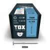 TOX Holzbauschraube blau verzinkt TX40 TIMBR 8,0 x 100 TK (50 Stk.)