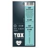 TOX Distanzschraube blau verzinkt TX30 GAP 6,0 x 60 (100 Stk.)