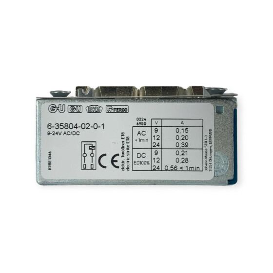 GU Elektrotüröffner ET8 AE 9-24V 6-35804-02-0-1