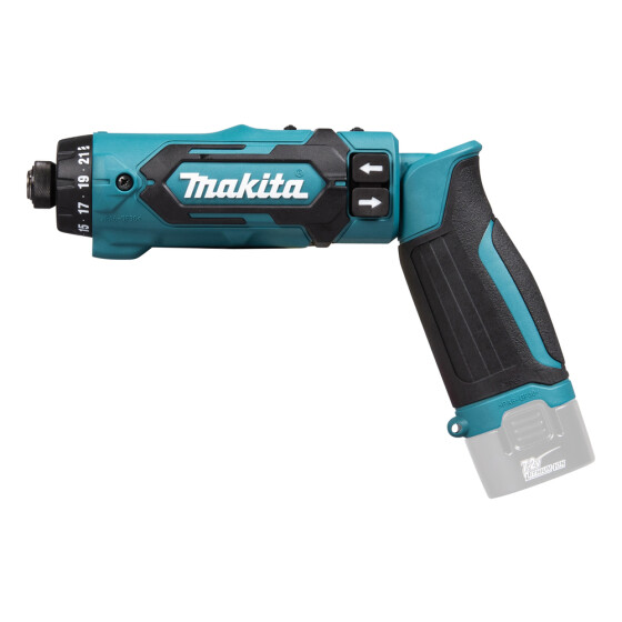 Makita Akku-Knickschrauber 7,2V 200/650 min-1 5,6 Nm DF012DZ