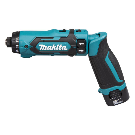 Makita Akku-Knickschrauber 7,2V 200/650 min-1 5,6 Nm DF012DSE