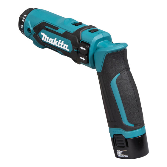 Makita Akku-Knickschrauber 7,2V 200/650 min-1 5,6 Nm DF012DSE