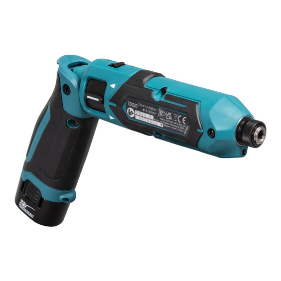 Makita Akku-Knickschlagschrauber 7,2V 1/4" 25 Nm 0-2.450 min-1 TD022DSE