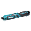 Makita Akku-Knickschlagschrauber 7,2V 1/4" 25 Nm 0-2.450 min-1 TD022DSE