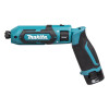 Makita Akku-Knickschlagschrauber 7,2V 1/4" 25 Nm 0-2.450 min-1 TD022DSE