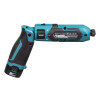 Makita Akku-Knickschlagschrauber 7,2V 1/4" 25 Nm 0-2.450 min-1 TD022DSE