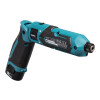 Makita Akku-Knickschlagschrauber 7,2V 1/4" 25 Nm 0-2.450 min-1 TD022DSE