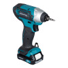 Makita Akku-Schlagschrauber 12V max. 1/4" 110 Nm 0-2.600 min-1 TD110DSMJ