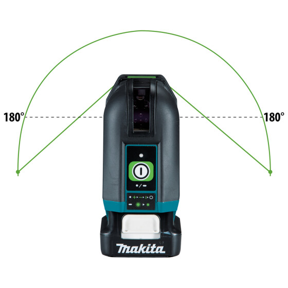 Makita Akku-Kreuzlinienlaser 12V max. 35 m SK106GDZ