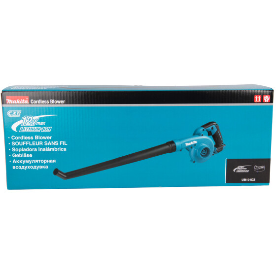 Makita Akku-Gebläse 12V max. 156 m3/h 56 m/s UB101DZ