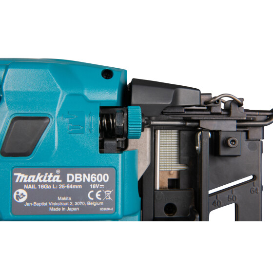 Makita Akku-Stauchkopfnagler 18V 25-64 mm DBN600Z