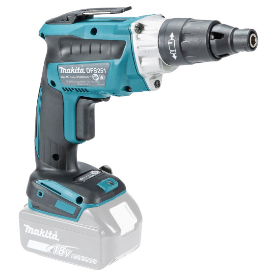 Makita Akku-Schnellbauschrauber 18V 0-2.500 min-1 DFS251Z