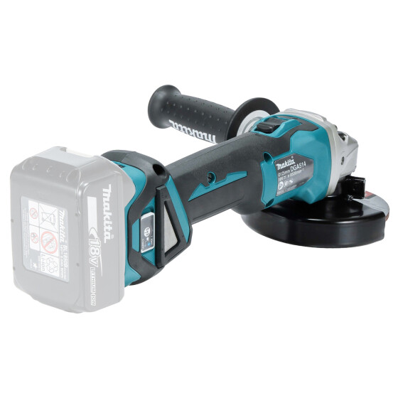 Makita Akku-Winkelschleifer 18V 125 mm 3.000-8.500 min-1 DGA514ZJU1