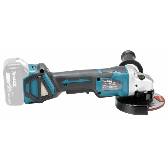 Makita Akku-Winkelschleifer 18V 125 mm 3.000-8.500 min-1 DGA515Z