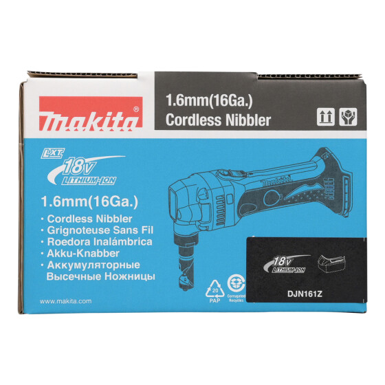 Makita Akku-Knabber 18V 2,5 mm 1.900 min-1 DJN161Z