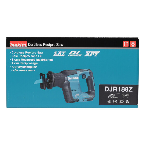 Makita Akku-Reciprosäge 18V 0-3.000 min-1 20 mm DJR188Z