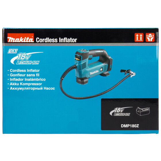 Makita Akku-Kompressor 18V 8,3 bar 12 l/min DMP180Z