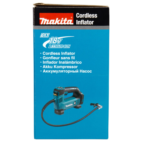 Makita Akku-Kompressor 18V 8,3 bar 12 l/min DMP180Z