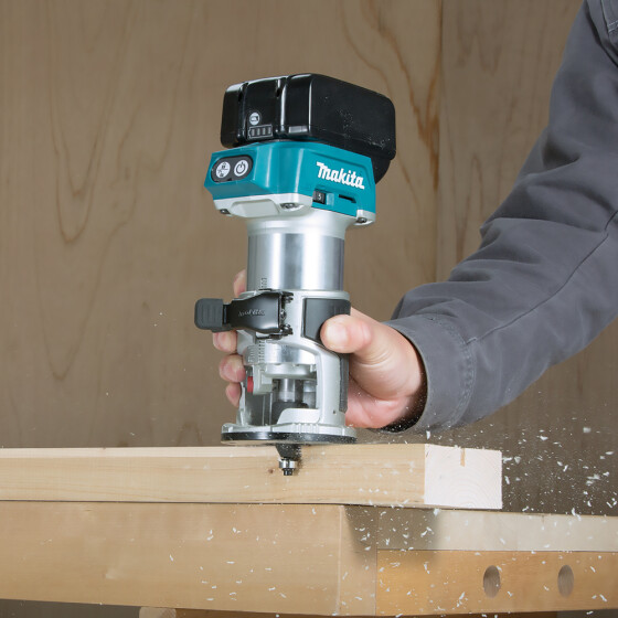 Makita Akku-Multifunktionsfräse 18V 6/8 mm DRT50Z