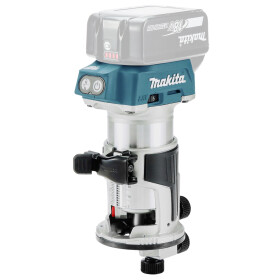 Makita Akku-Multifunktionsfräse 18V 6/8 mm DRT50ZJX2