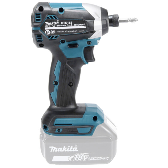 Makita Akku-Schlagschrauber 18V 1/4" 170 Nm 0-3.400 min-1 DTD153Z