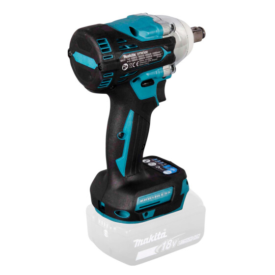 Makita Akku-Schlagschrauber 18V 1/2" 330 Nm 0 - 3.200 min-1 DTW300Z