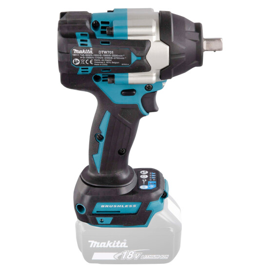 Makita Akku-Schlagschrauber 18V 1/2" 700 Nm 0-2.200 min-1 DTW701Z