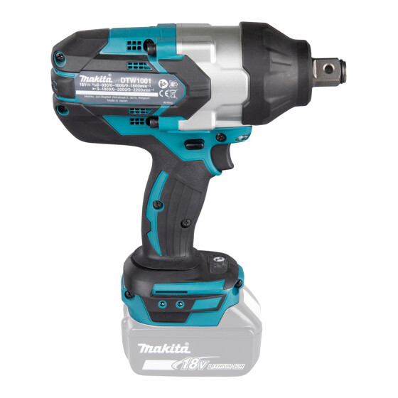 Makita Akku-Schlagschrauber 18V 3/4" 1.050 Nm 0-1.800 min-1 DTW1001Z