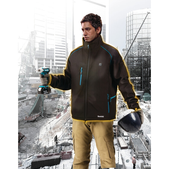 Makita Akku-Thermojacke 14,4V/18V 2XL DCJ205Z2XL