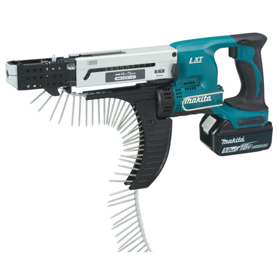 Makita Akku-Magazinschrauber 18V 45-75 mm 4.000 min-1 DFR750RTE