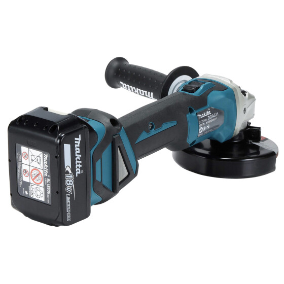 Makita Akku-Winkelschleifer 18V 125 mm 3.000-8.500 min-1 DGA511RTJ