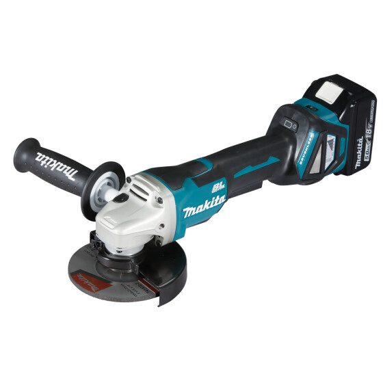 Makita Akku-Winkelschleifer 18V 125 mm 3.000-8.500 min-1 DGA515RTJ