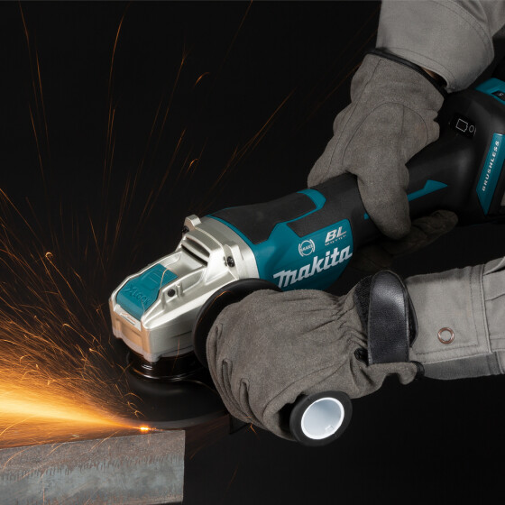 Makita Akku-Winkelschleifer 18V 125 mm X-LOCK 3.000-8.500 min-1 DGA519RTJ