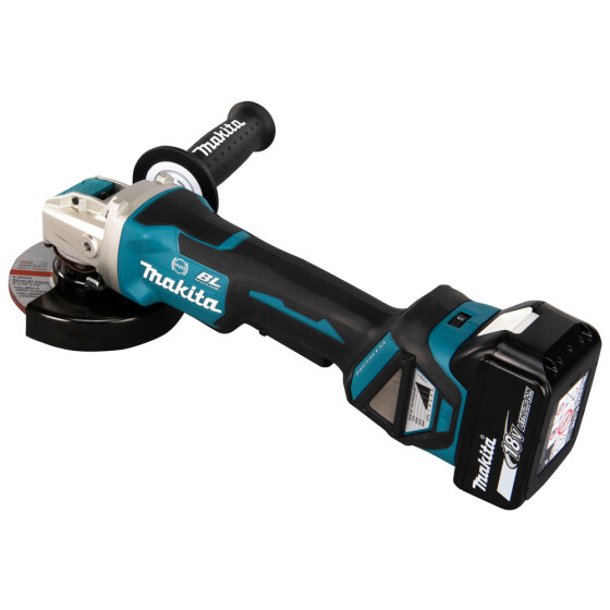 Makita Akku-Winkelschleifer 18V 125 mm X-LOCK 3.000-8.500 min-1 DGA519RTJ