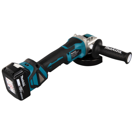 Makita Akku-Winkelschleifer 18V 125 mm X-LOCK 3.000-8.500 min-1 DGA519RTJ