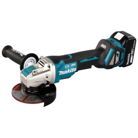 Makita Akku-Winkelschleifer 18V 125 mm X-LOCK 3.000-8.500...