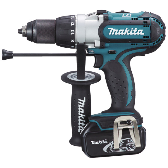 Makita Akku-Schlagbohrschrauber 18V 80 Nm 0-1.700 min-1 DHP451RTJ